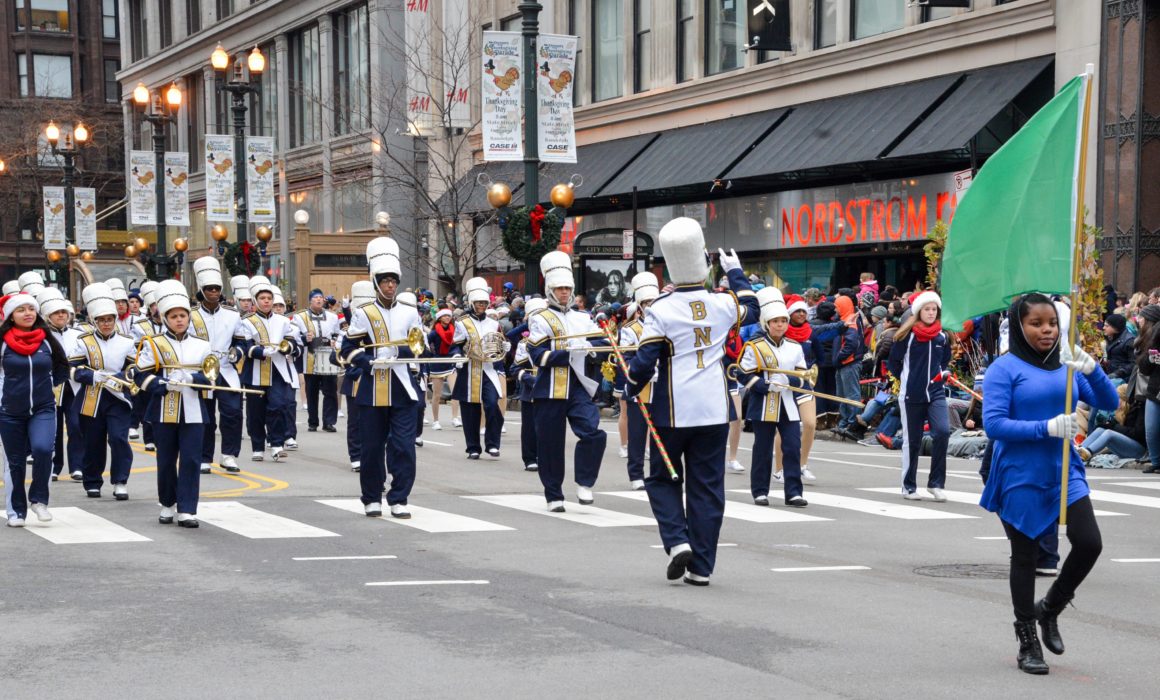 Bishop Noll Institute Marching Band - Marching Warriors