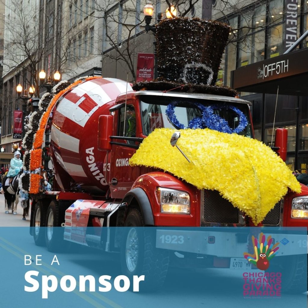 2023 Chicago Thanksgiving Parade Individual Sponsorship Chicago Thanksgiving Parade